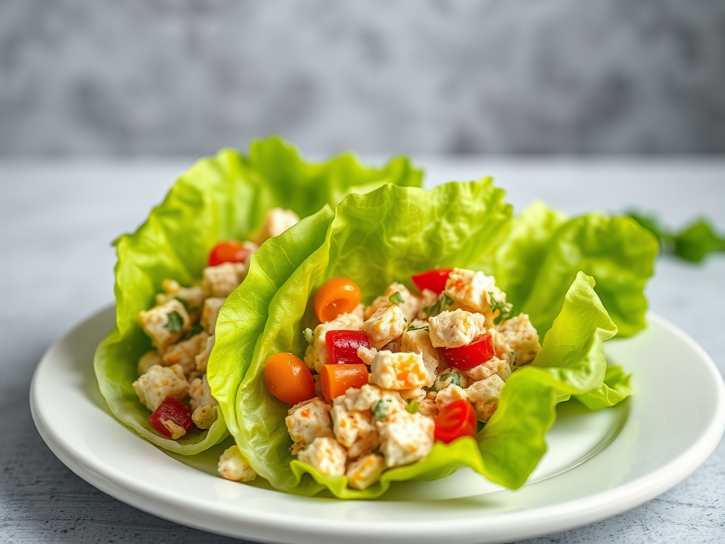 Image for Chicken Salad Lettuce Wraps