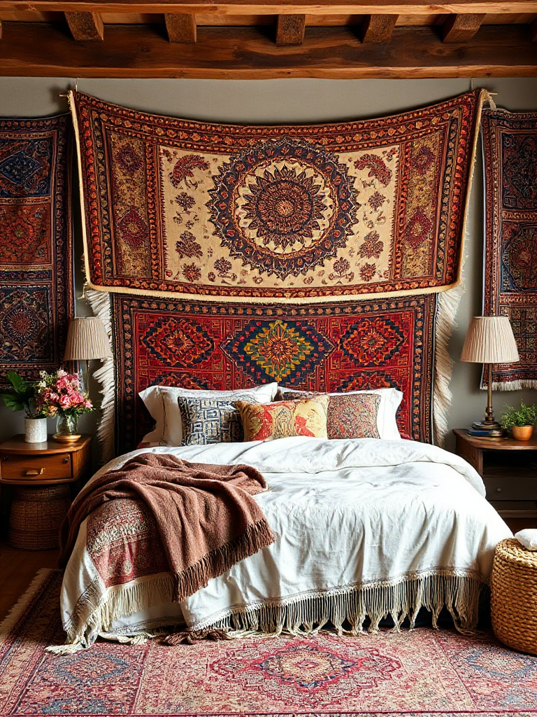 Boho Bedroom Headboard Ideas