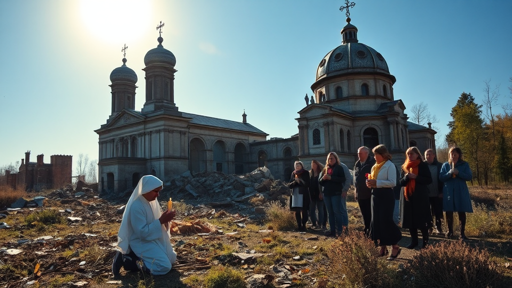 우크라이나에서 희망을 품고 있는 사람들