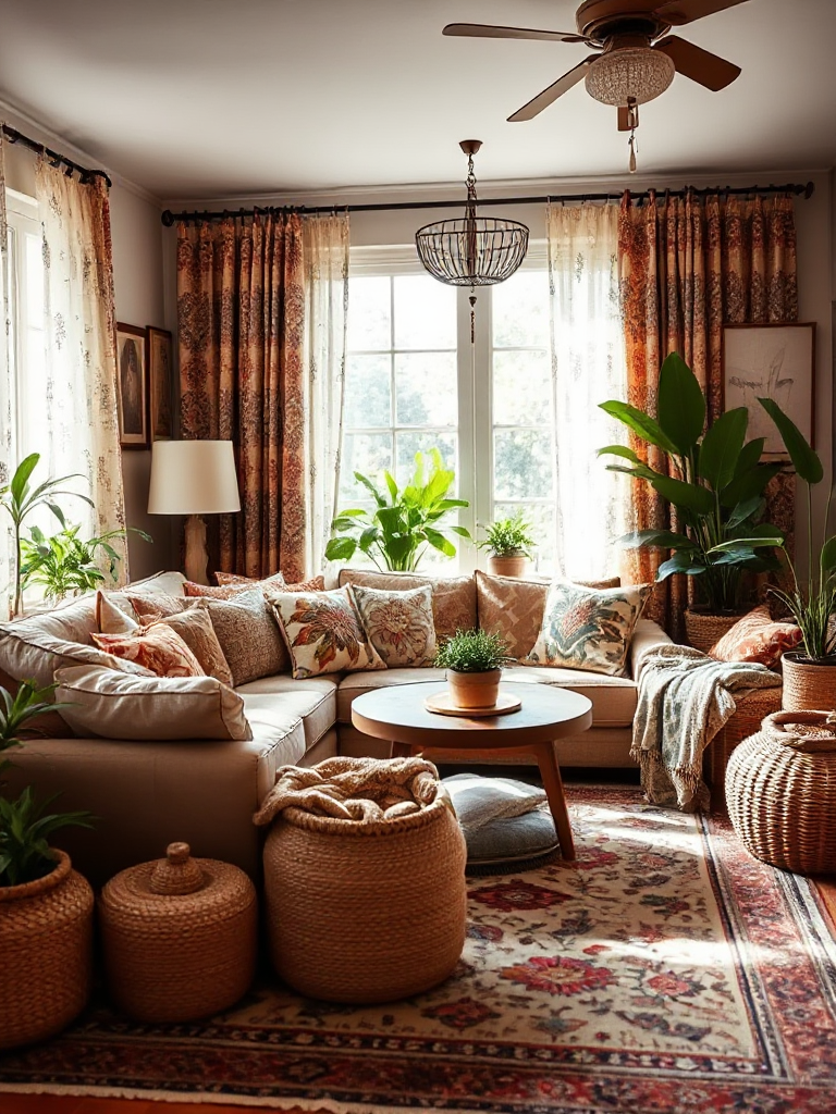 Boho Living Room Ideas