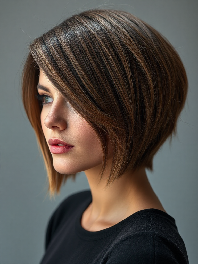 Short Layered Bob Haircuts