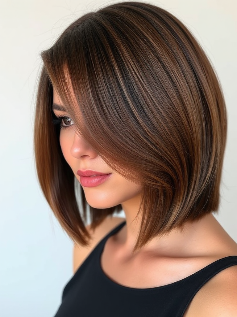 Shoulder-Length Hair with Layers