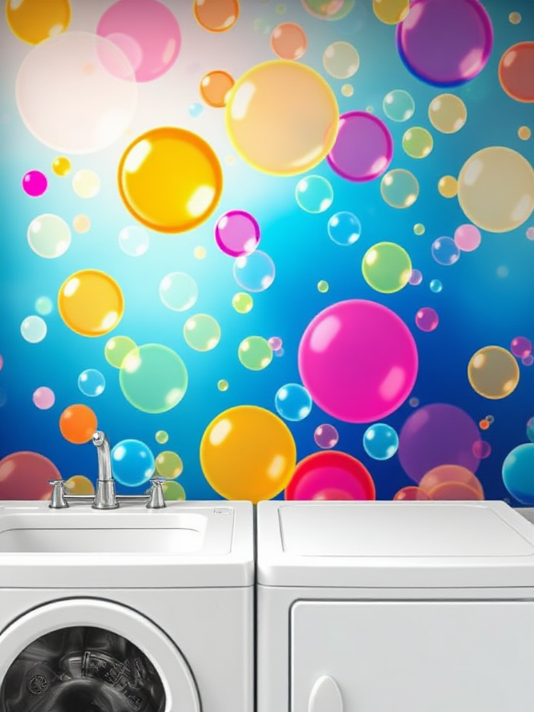 Laundry Room Mural Ideas