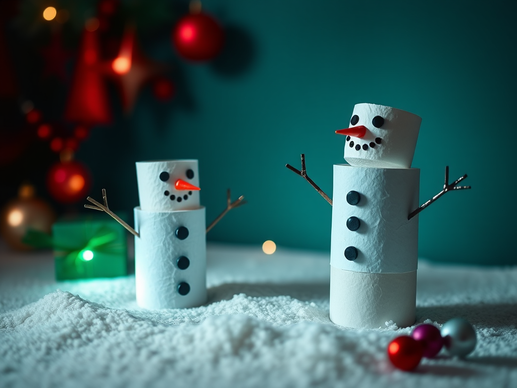 Image for Toilet Paper Roll Snowmen