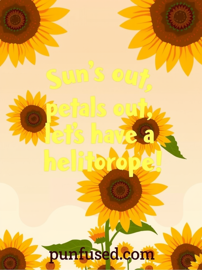 sunflower puns