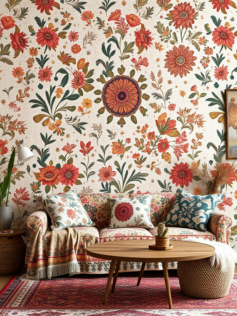 Boho Room Wallpaper Ideas