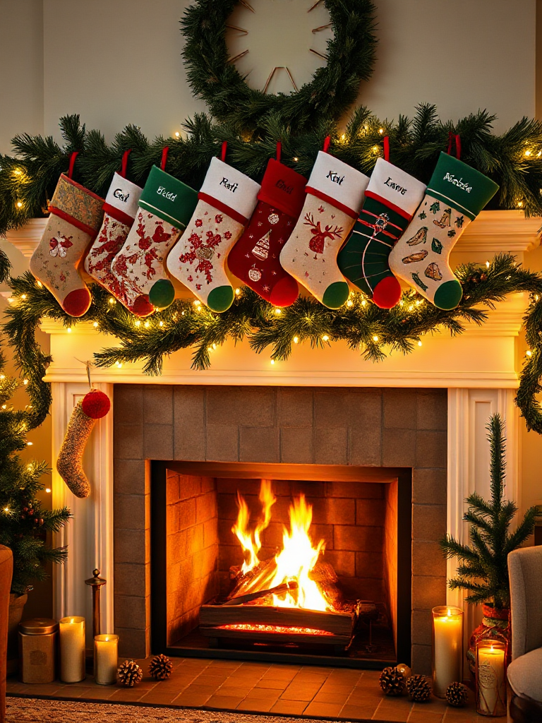 Christmas Mantel Decorating Ideas