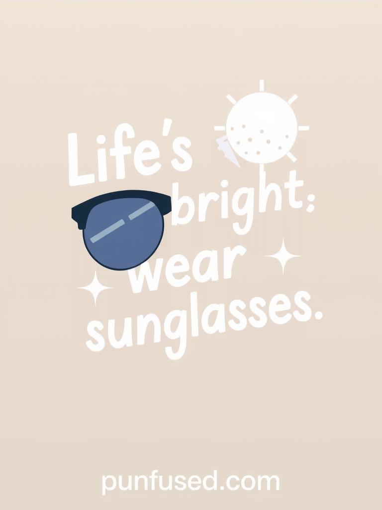 sunglasses puns