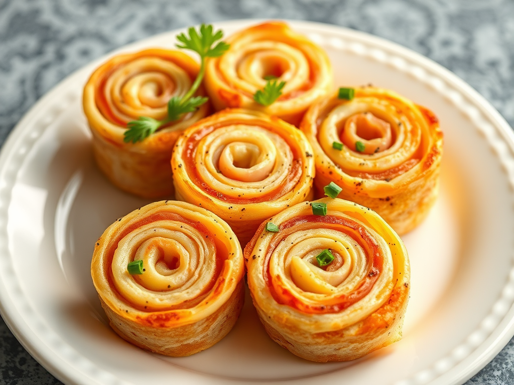 Image for Ham & Cheese Pinwheels