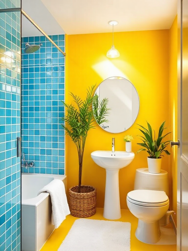 Fresh bathroom paint color ideas