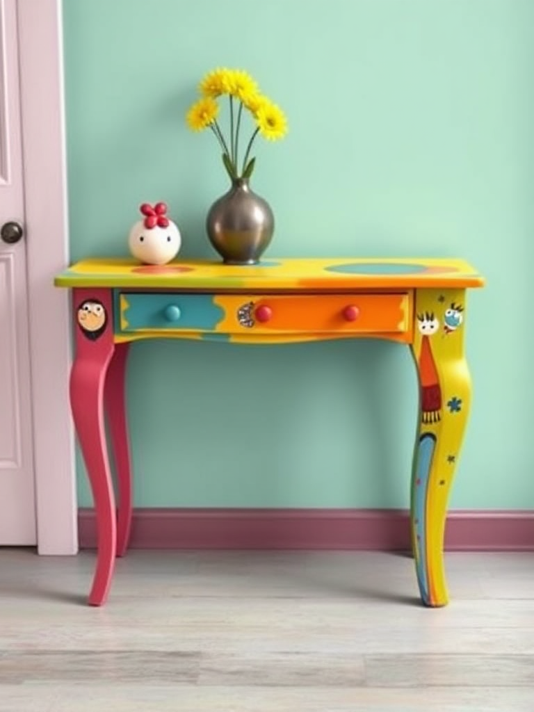 Whimsical Painted Furniture