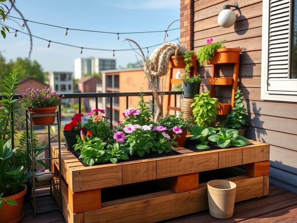 Image for Recycled Pallet Raised Bed: