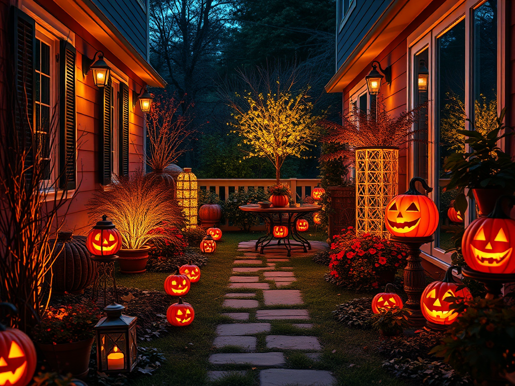 Image for Jack-O-Lantern Pathway Lights