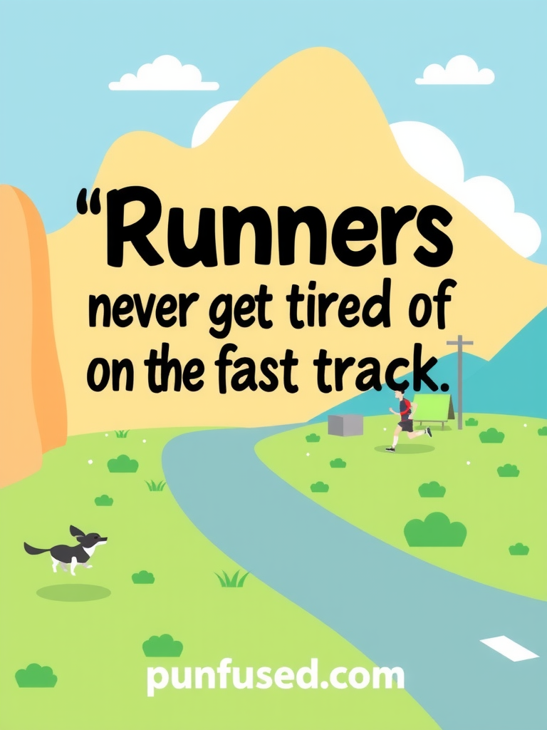 running puns