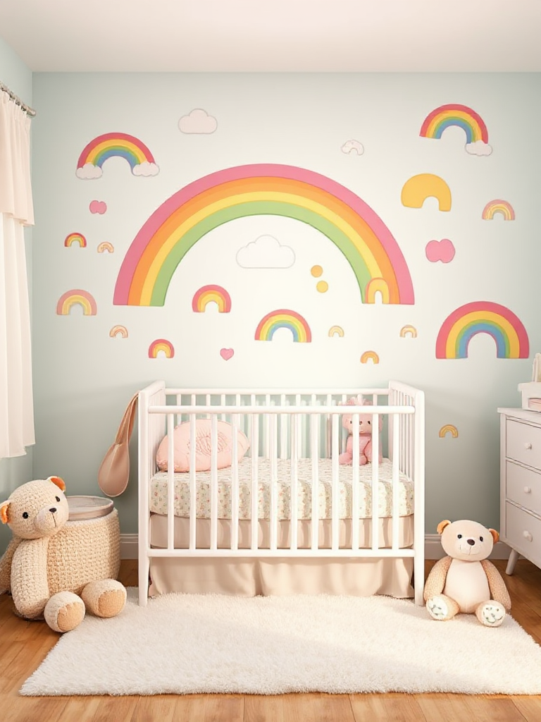 Rainbow Nursery Ideas