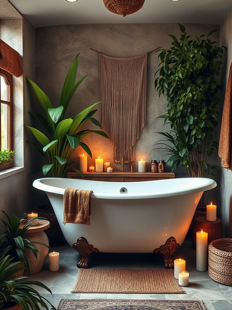 Boho Bathroom Ideas