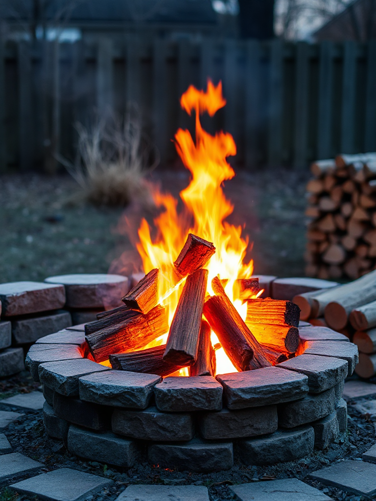 Simple Backyard Fire Pit Ideas