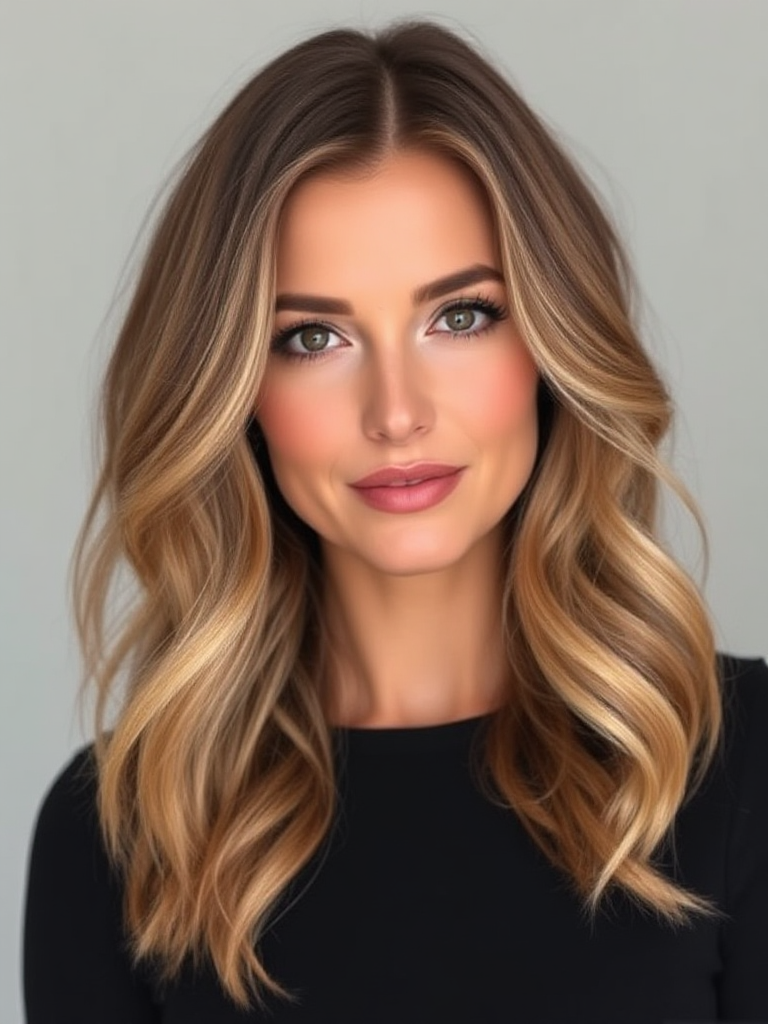 Chin-Length Wavy Hair