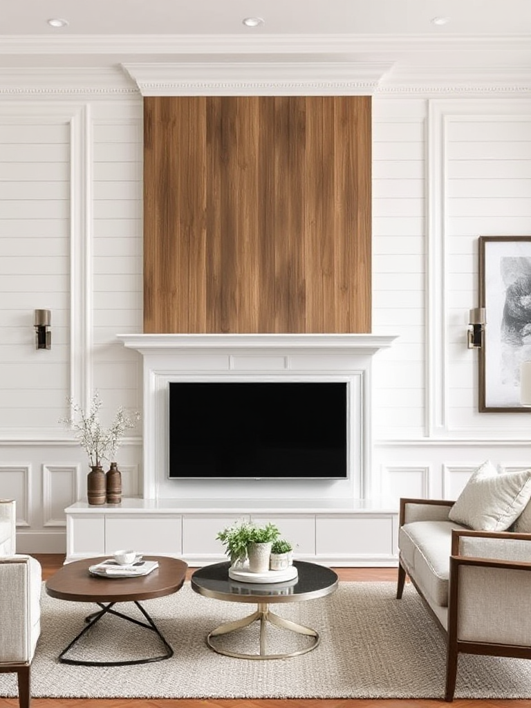 Shiplap Wall Ideas For Living Rooms