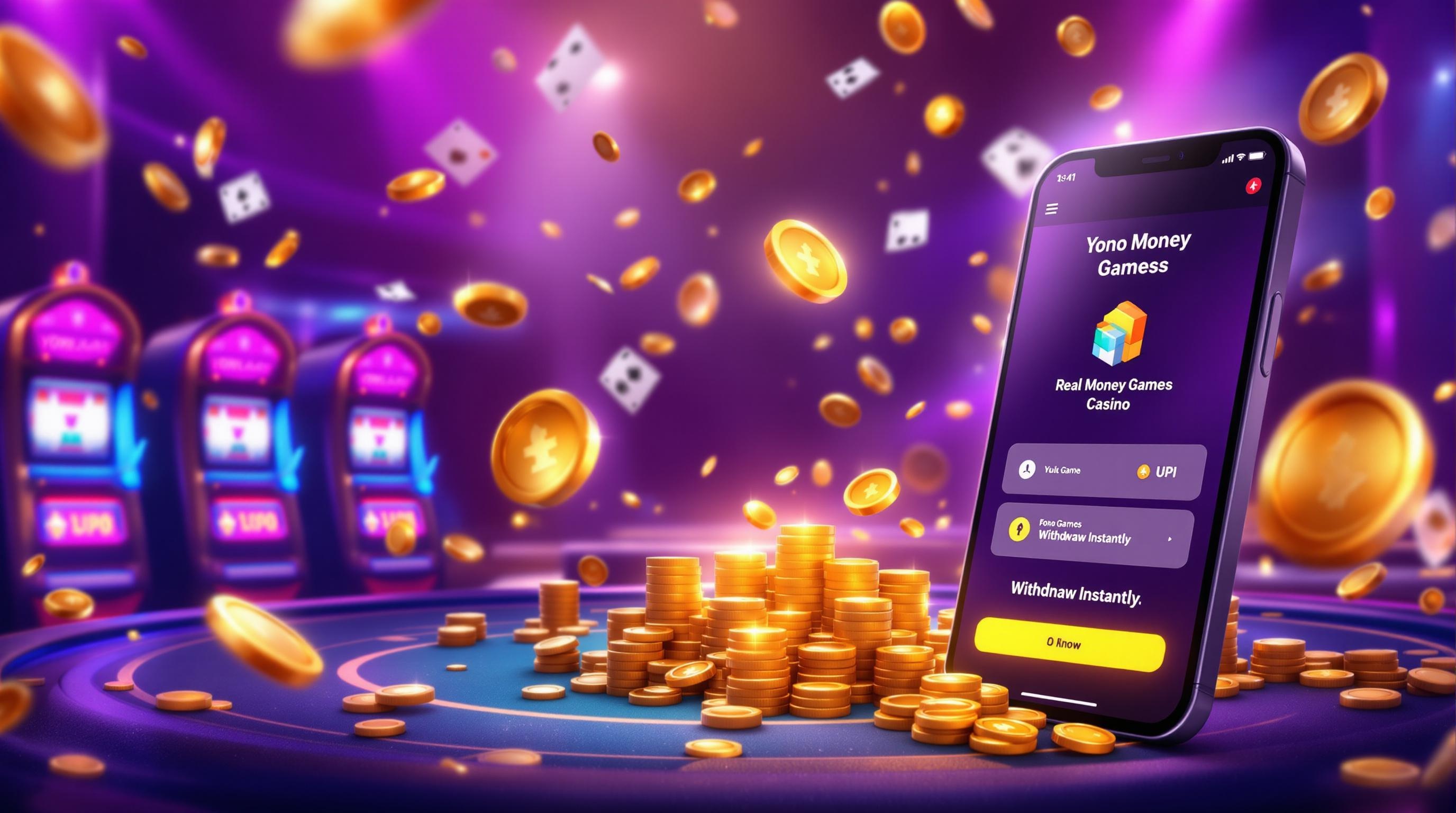 Yono Game - Real Money Games with Slots,Rummy,and UPI Withdrawals Banner