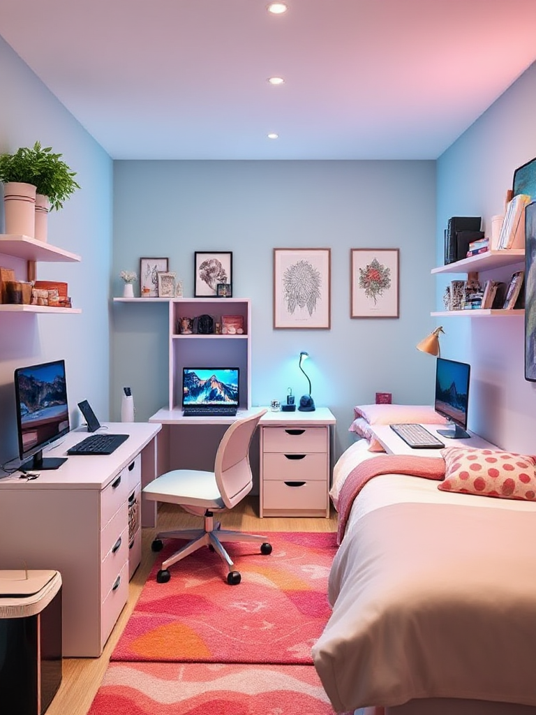 Girl Dorm Room Ideas