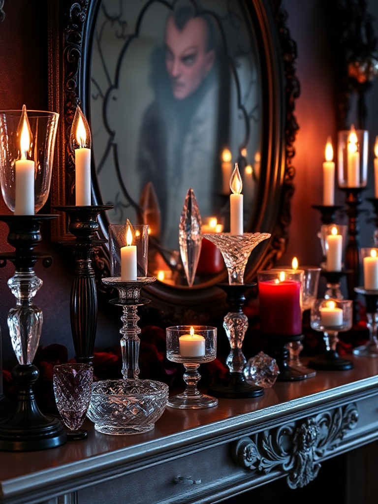 Gothic Mantel Decoration Ideas