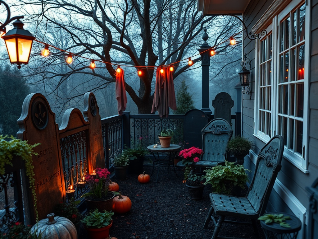 Image for Haunted Graveyard Scene: