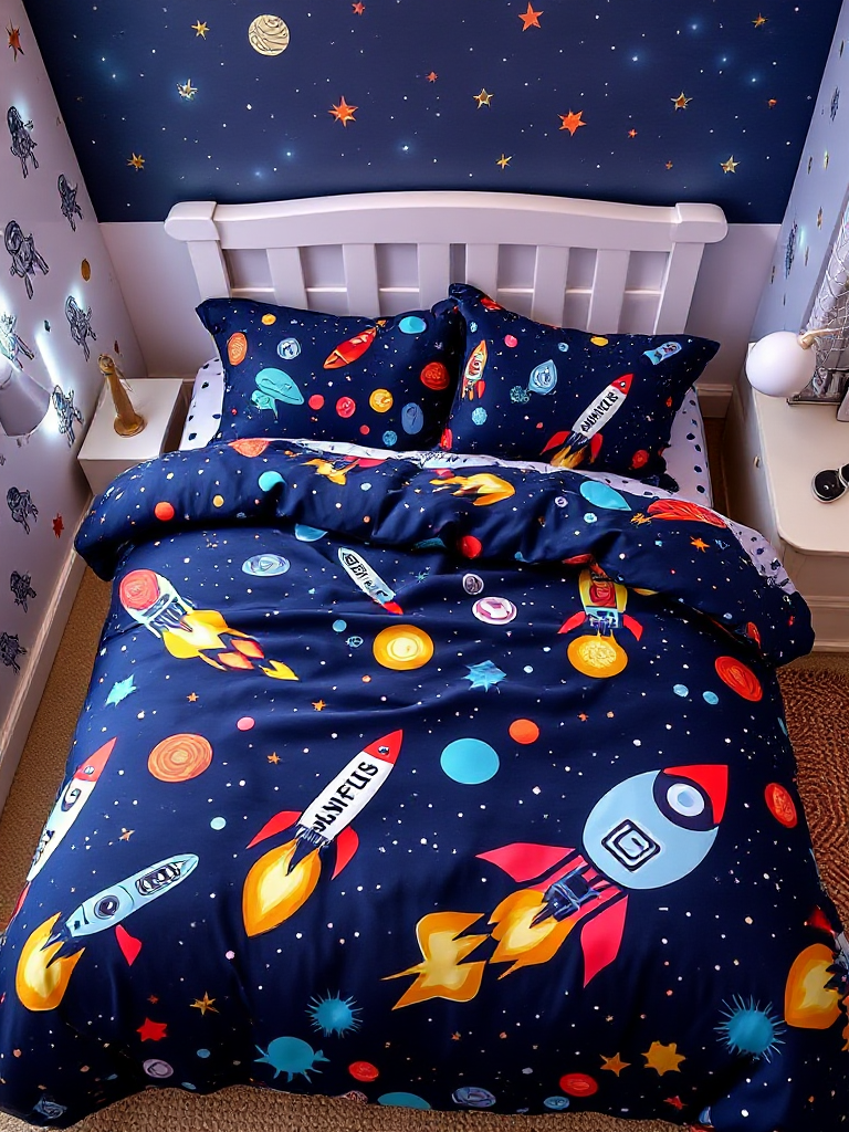 Space Themed Bedroom Ideas For Boy Toddlers