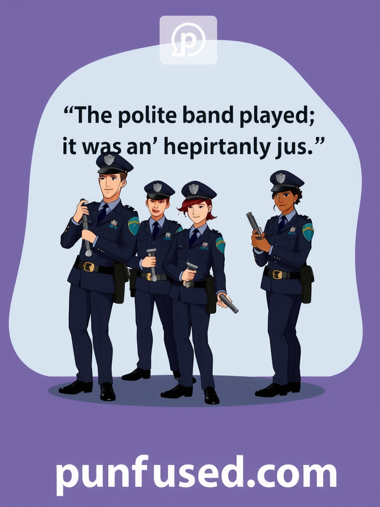 police puns