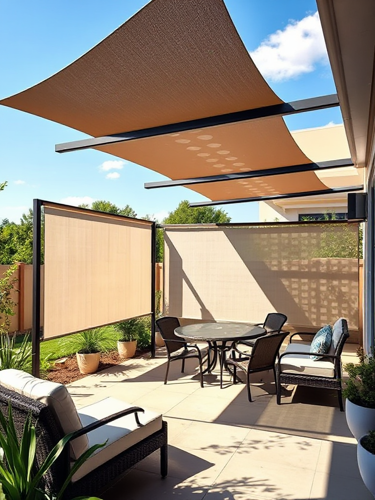 Backyard Patio Curtain Ideas