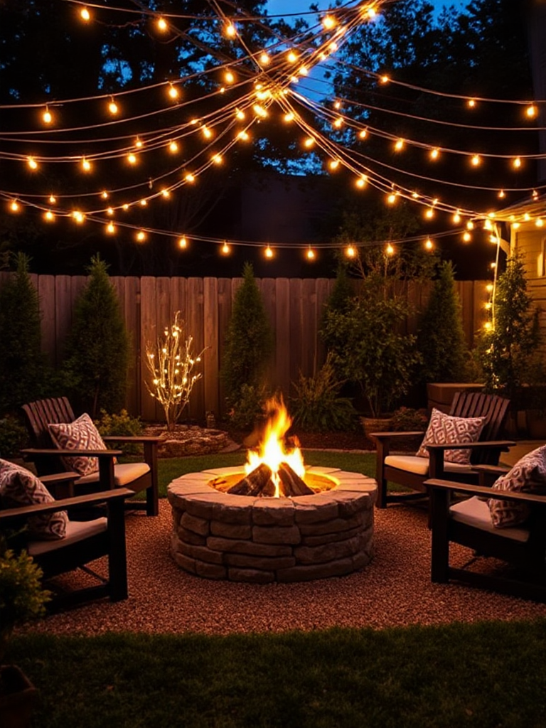 Simple Backyard Fire Pit Ideas