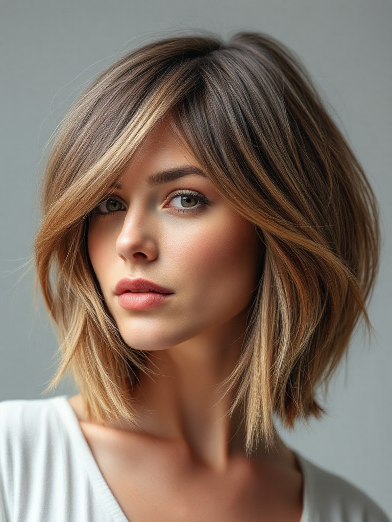 Medium Hairstyle For women