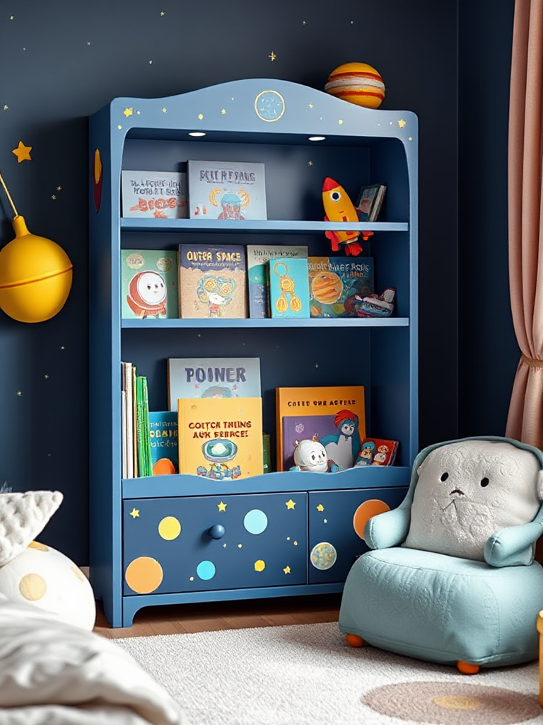 Space Themed Bedroom Ideas For Boy Toddlers