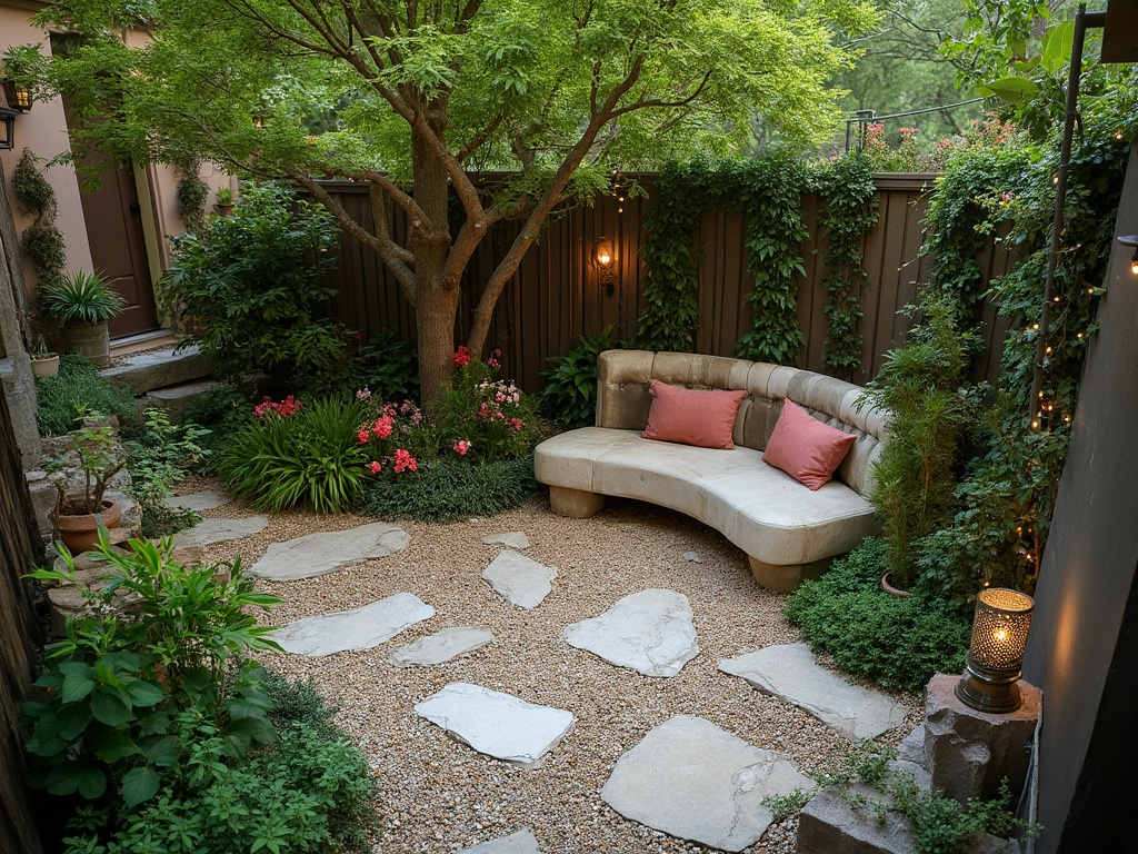 DIY Stone Bench