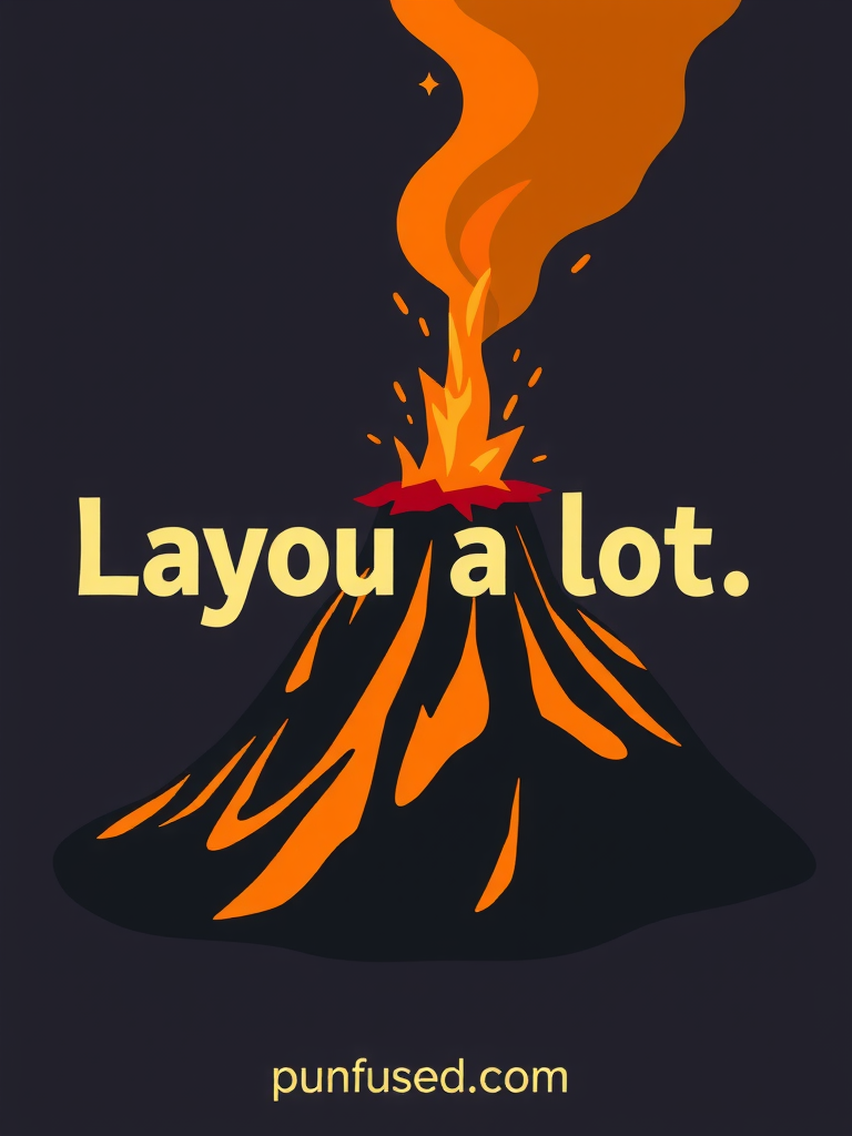 volcano puns