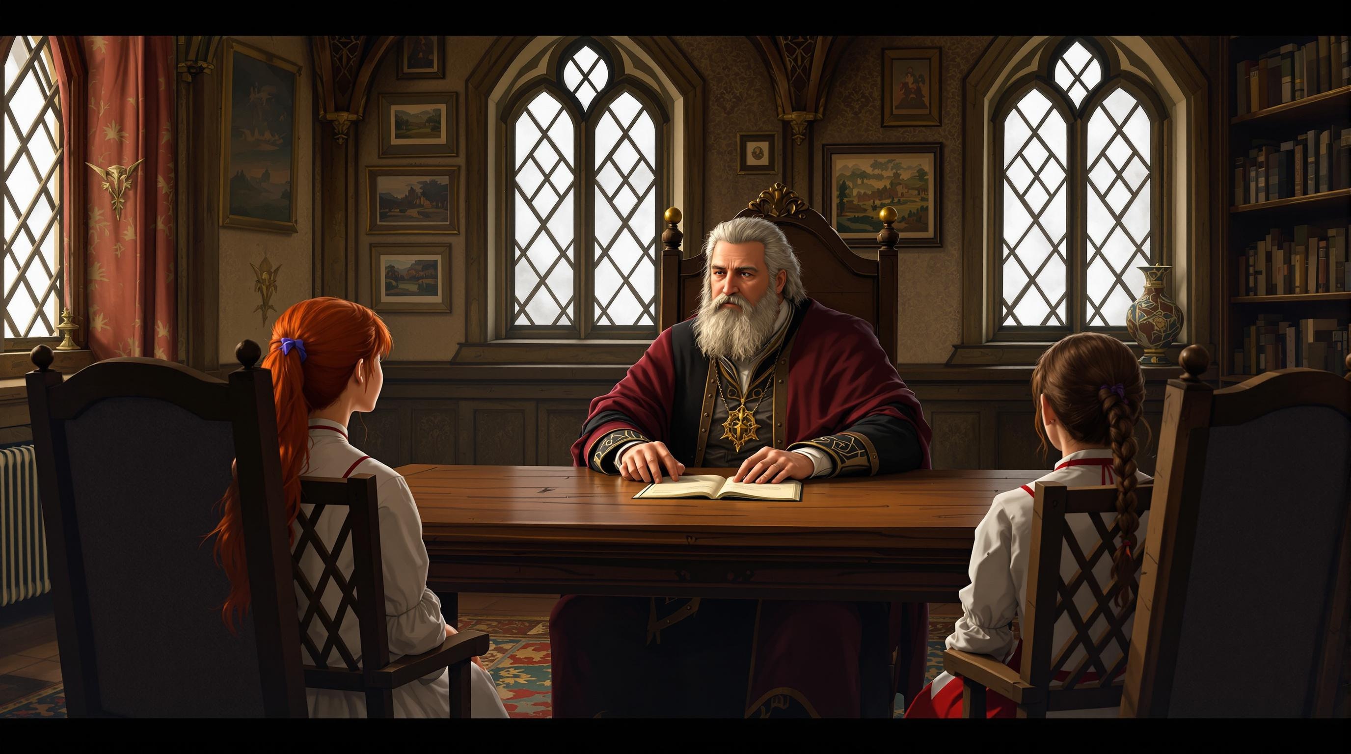 a-medieval-official-was-sitting-in-his-fyvemtd6cy