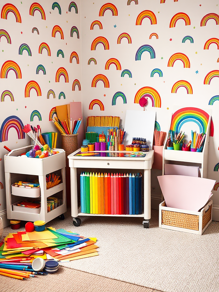 Rainbow Nursery Ideas