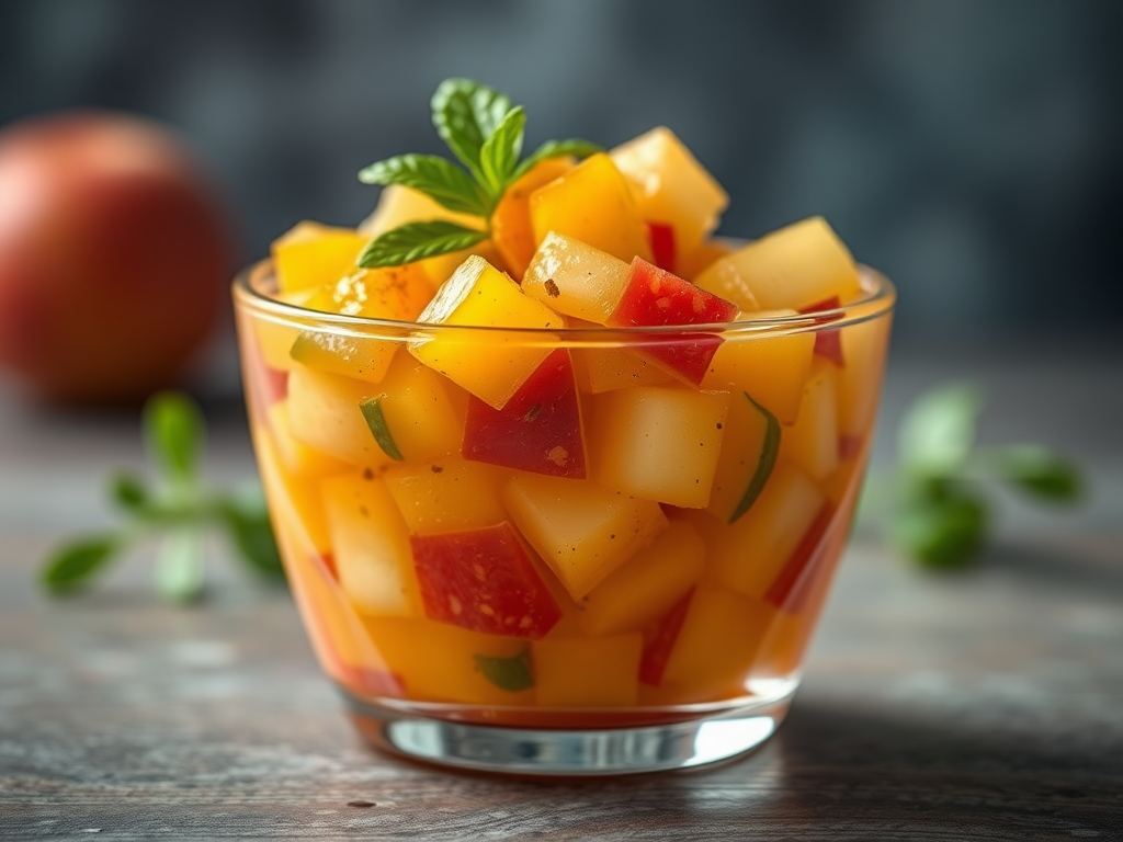 Image for Peach Salsa: