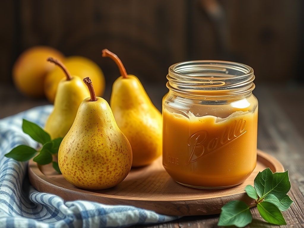 Image for Classic Pear Butter Recipe: