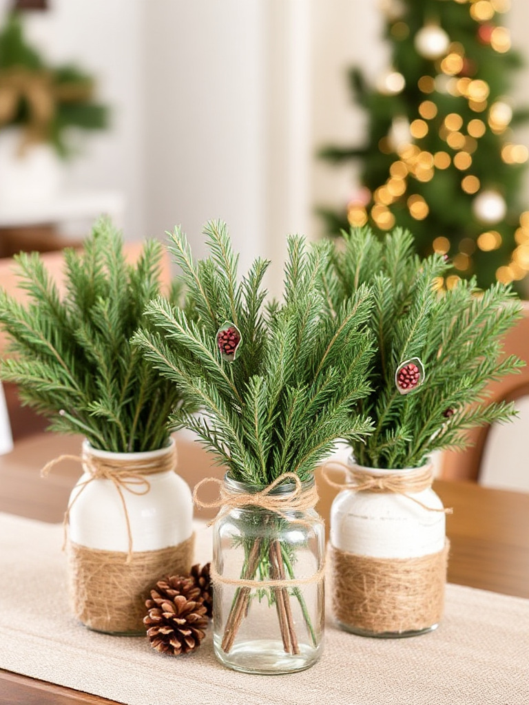 Super Easy Christmas Centerpieces