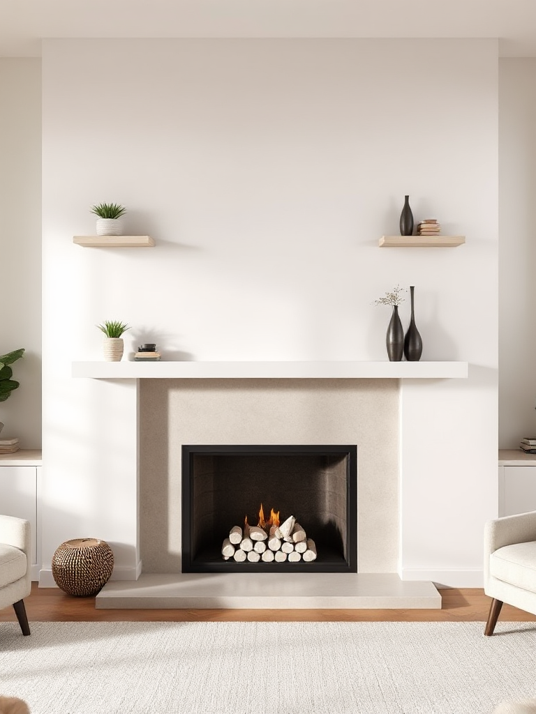 Minimalist Mantel Decorating Ideas