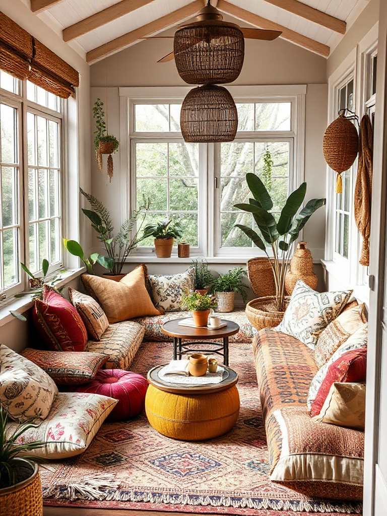 Boho Sunroom Ideas