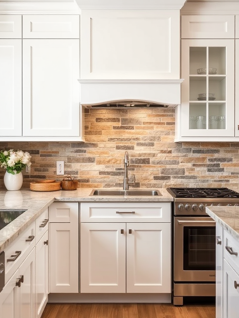 Kitchen Backsplash Ideas For White Cabinets