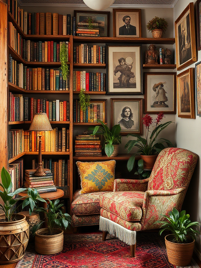 Boho Reading Nook