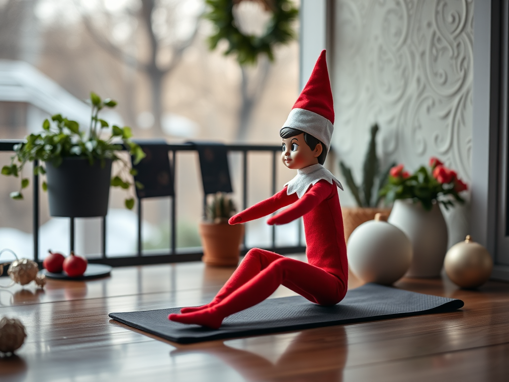 Image for Elf Does Yoga