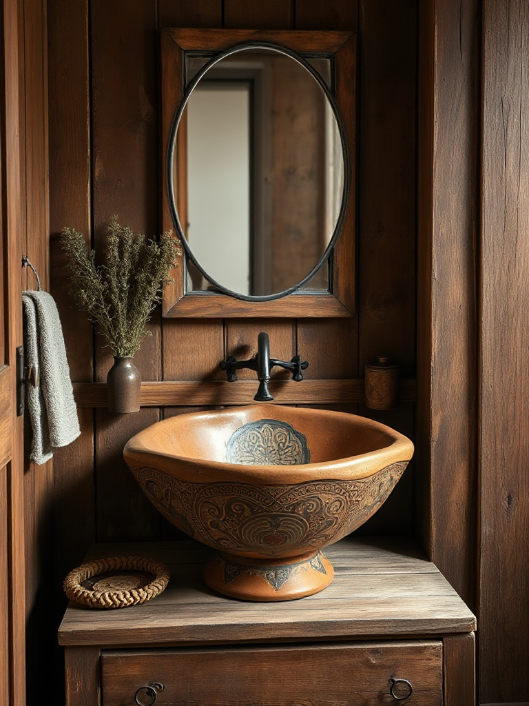 Boho Bathroom Sink Ideas