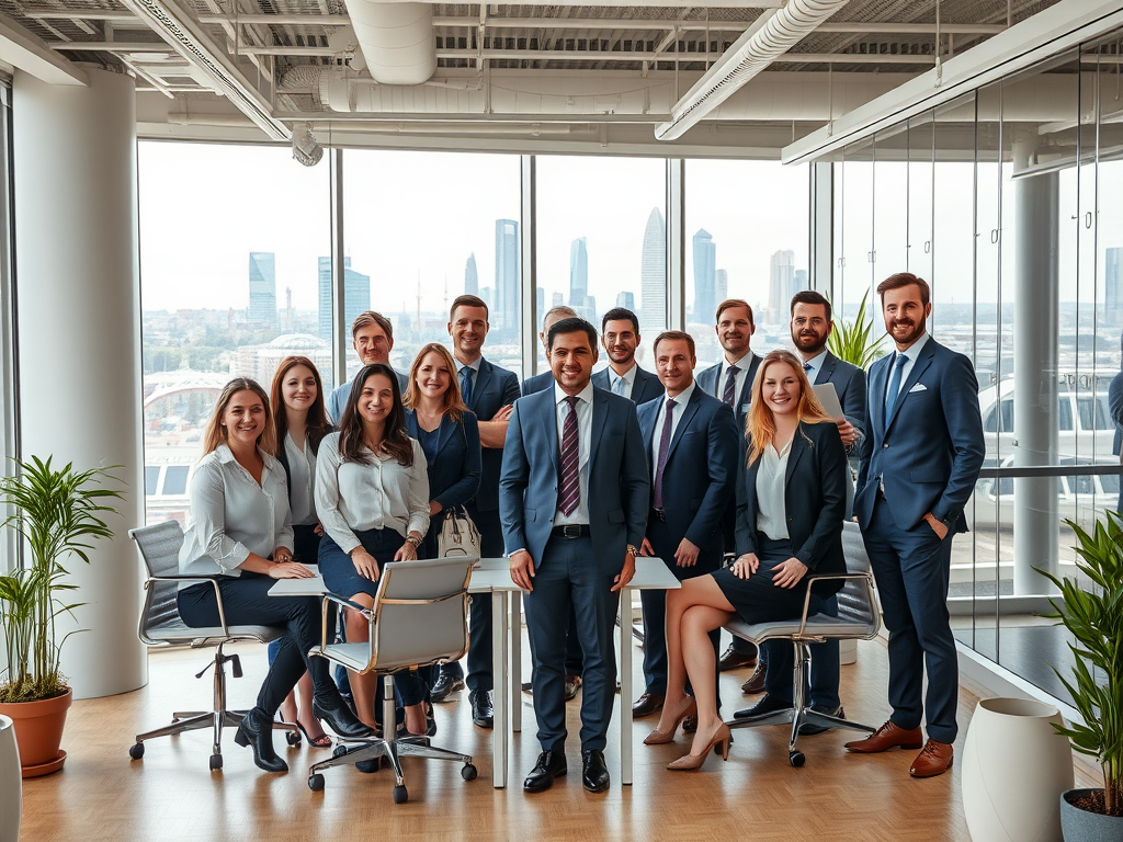 Professional Recruitment Agency Team