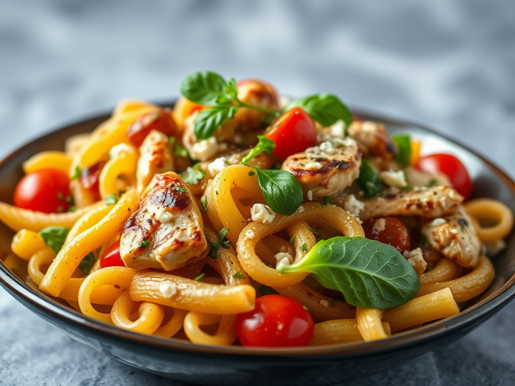 Image for Balsamic Chicken Pasta Salad: