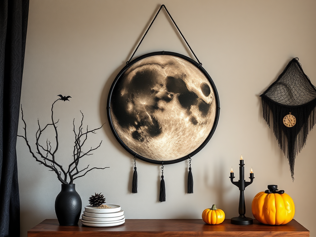 Image for Moon Phase Wall Hanging