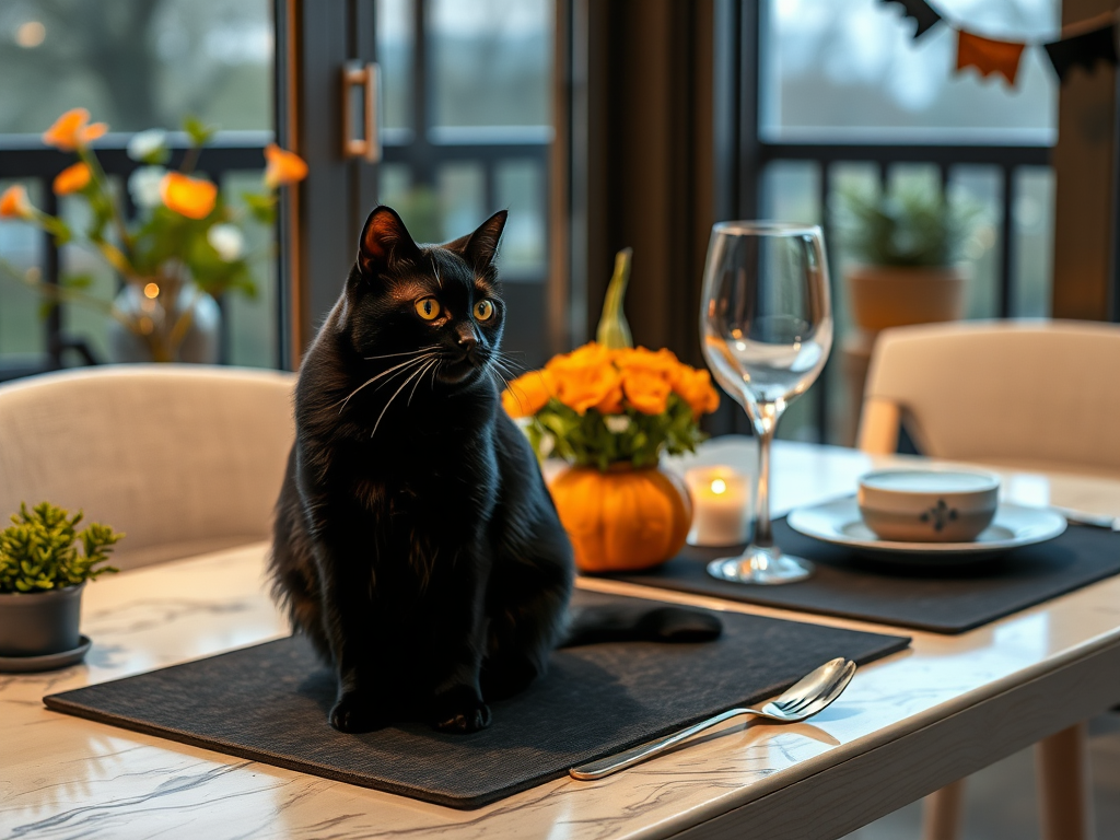 Image for Black Cat Placemats